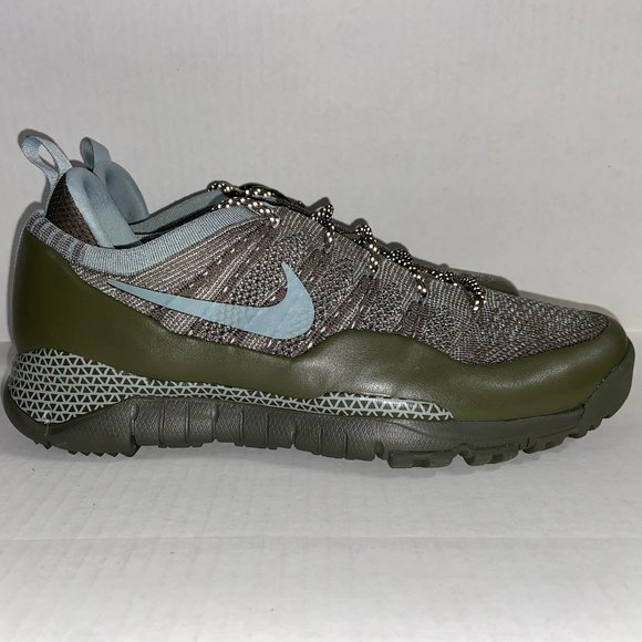 Nike Lupinek Flyknit Low Running Shoes Mens Size 13 Cargo Khaki 882685-300 NEW main image 6